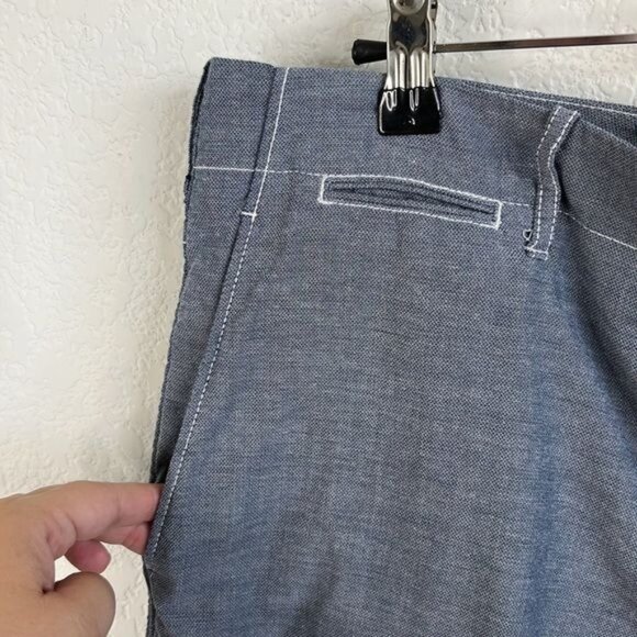 rag & bone Chambray Flat Front Twill Shorts - Picture 4 of 10